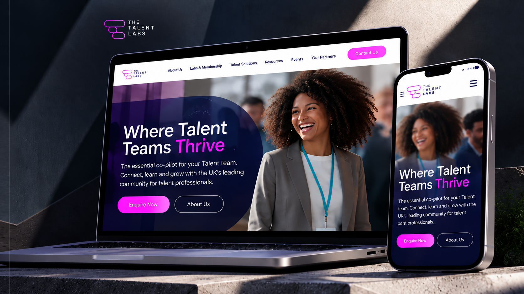 The Talent Labs Modern Digital Showcase